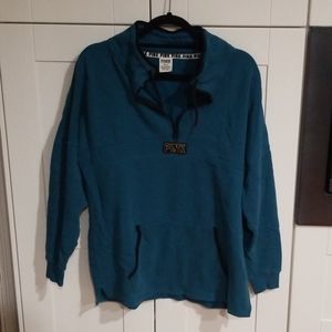 VS Pink teal pullover